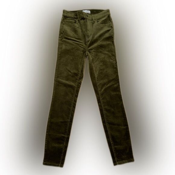 LOFT Olive High Waist Skinny Jeans - Picture 1 of 5